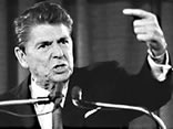 Ronald Reagan angry