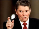 Ronald Reagan ranting